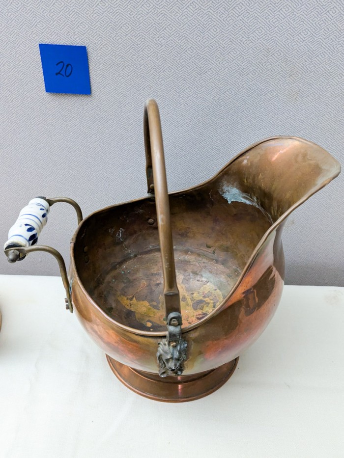 20. Copper Teapot + Coal Shuttle - Image 6