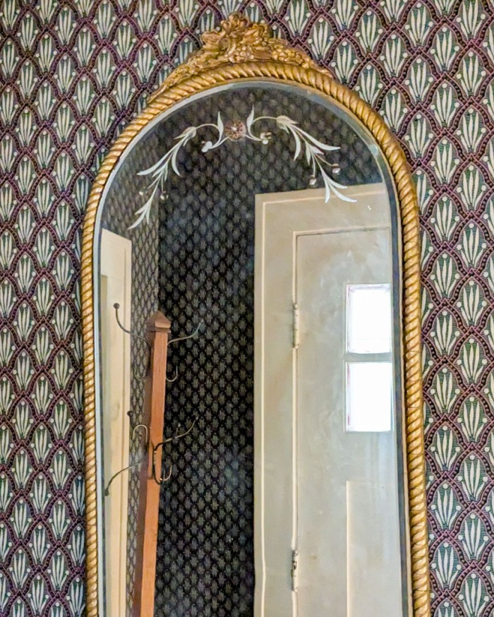 67. Antique Mirror - Image 2