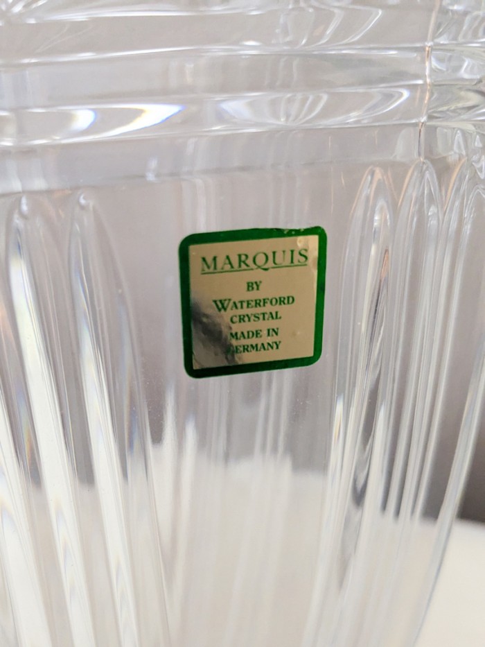 1. 10" Marquis by Waterford Vase - Image 5