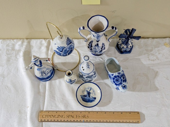 347. (8) Delft Pieces - Image 8