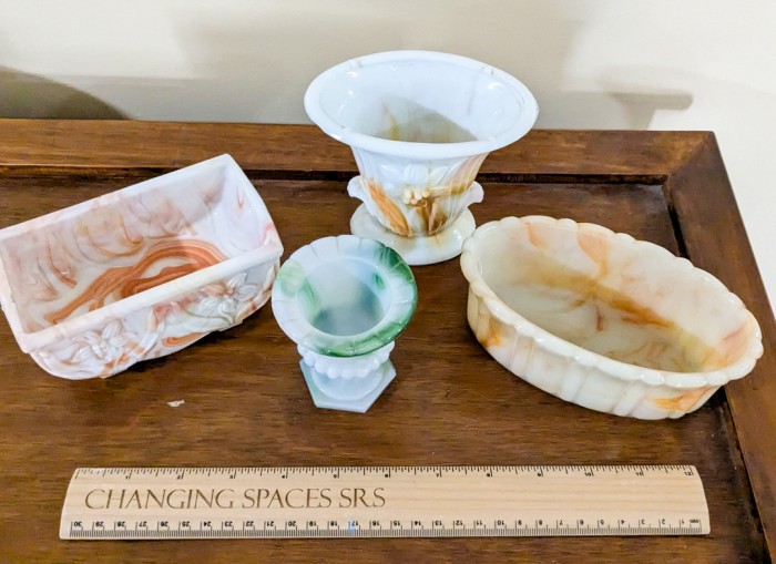 362. (4) Akro Agate Pieces - Image 8