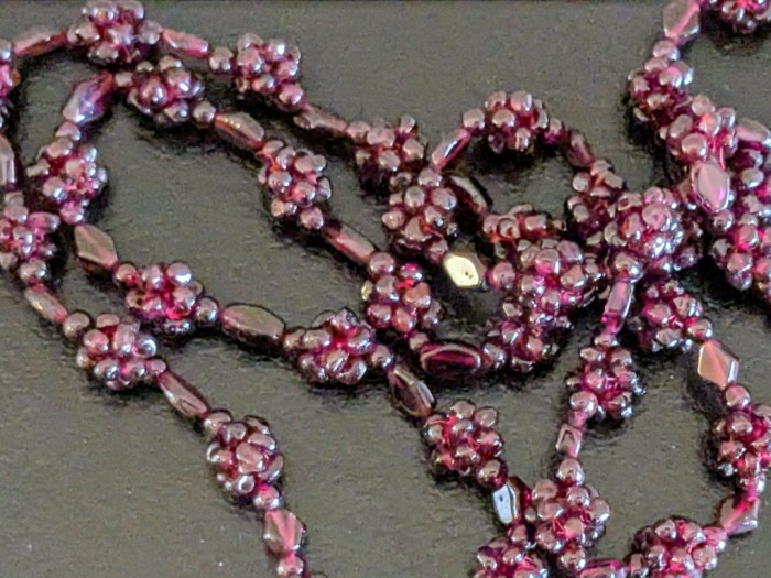 332. Garnet Necklace - Image 3