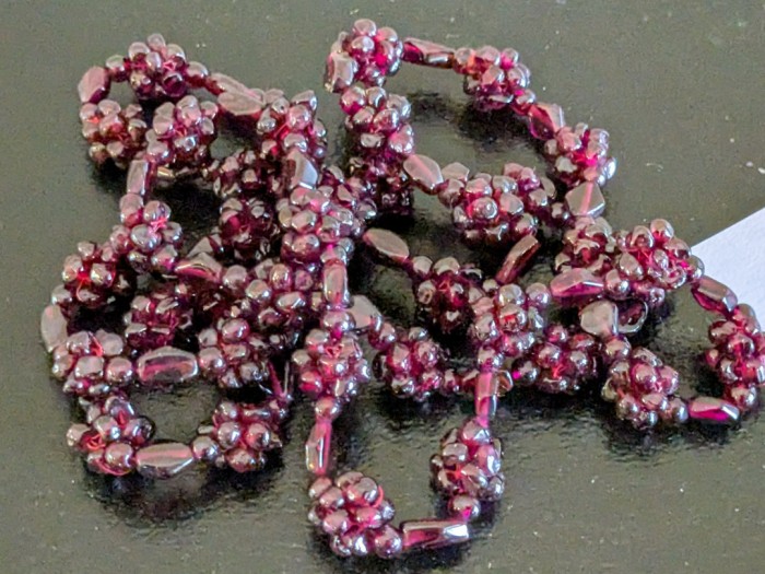 332. Garnet Necklace - Image 5