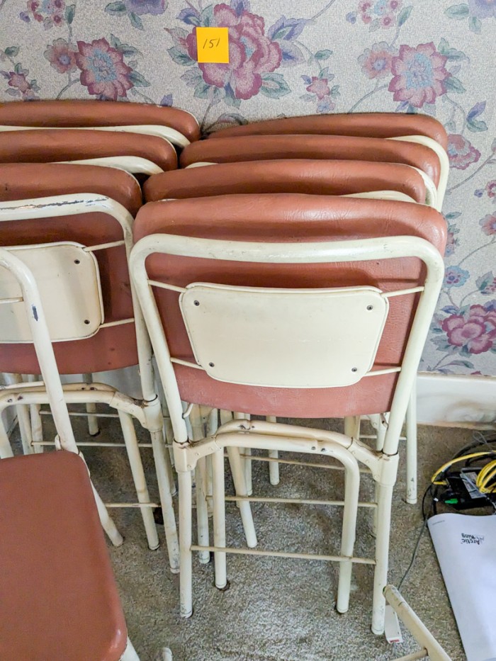 151. (9) Folding Chairs - Image 3