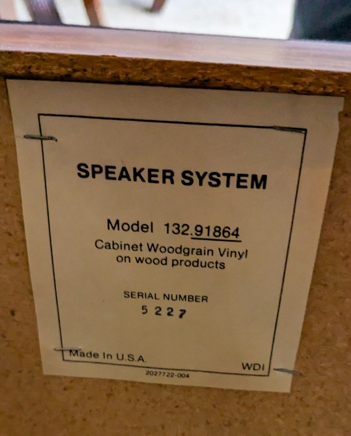 159. SR-3000 Stereo w/ (2) Speakers - Image 6