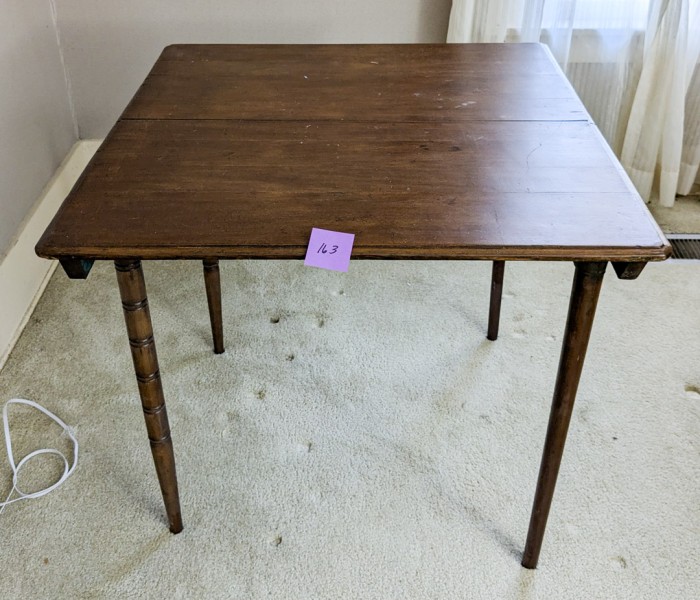 163. Vintage Folding Table