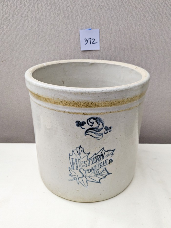 372. #2 Western Stoneware Crock