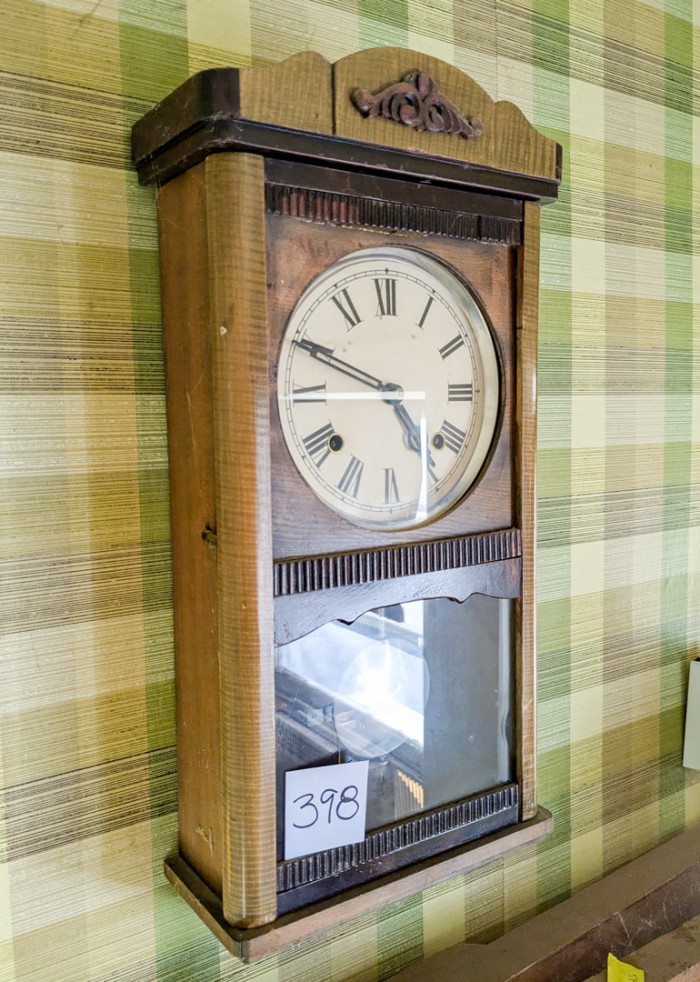 398. Vintage Wall Clock - Image 4