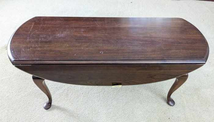 133. Pennsylvania House Drop Leaf Coffee Table - Image 4