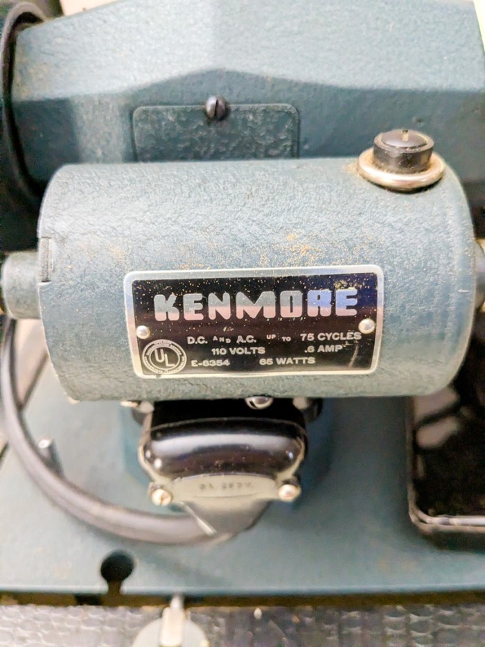 137. Vintage Kenmore Sewing Machine - Image 2