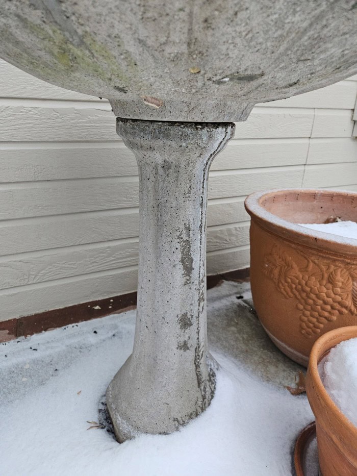 230. Concrete Birdbath - Image 2