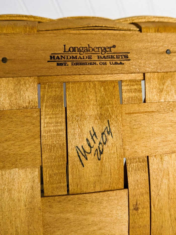 59. (3) Longaberger Baskets - Image 3