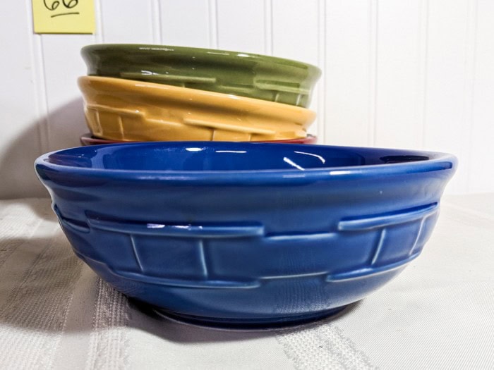 66. (8) Longaberger Bowls - Image 2