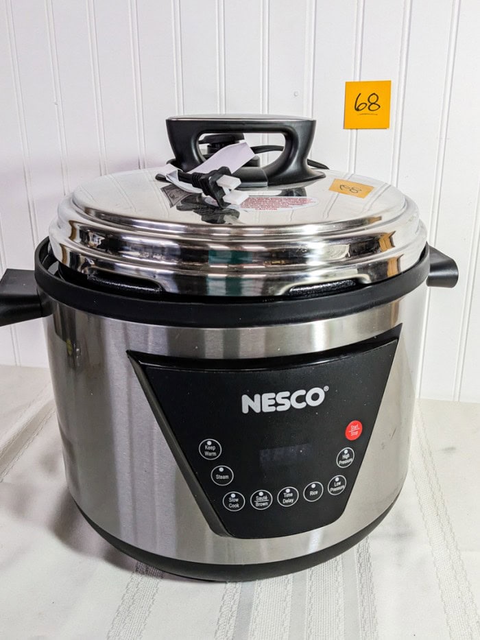 68. (New) Nesco Pressure Cooker