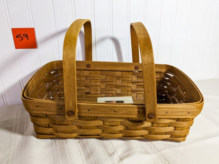 59. (3) Longaberger Baskets - Image 5