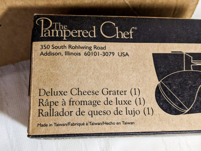 69. (New) Pampered Chef Cheese Grater + (New) (2) Pans - Image 5