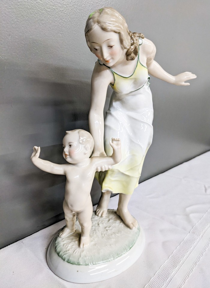 23. 12" Mother + Child Figurine - Image 2