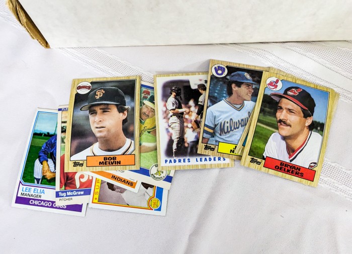 105. (2) Boxes of Baseball Cards + Collectible Super Bowl Pins - Image 9