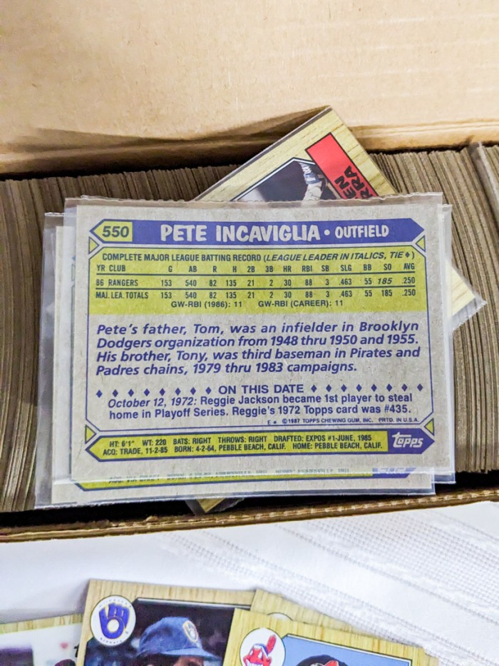 105. (2) Boxes of Baseball Cards + Collectible Super Bowl Pins - Image 7