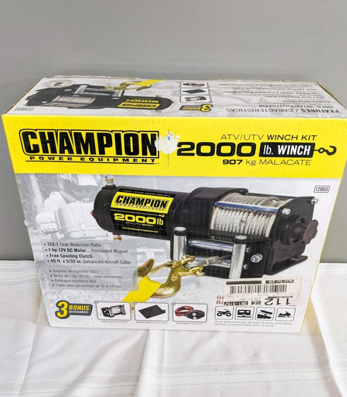 46. (NEW) Champion Winch Kit - Image 4