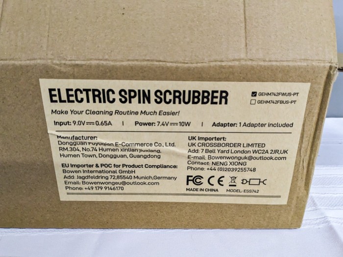 111. (NEW) Electric Spin Scrubber - Image 4