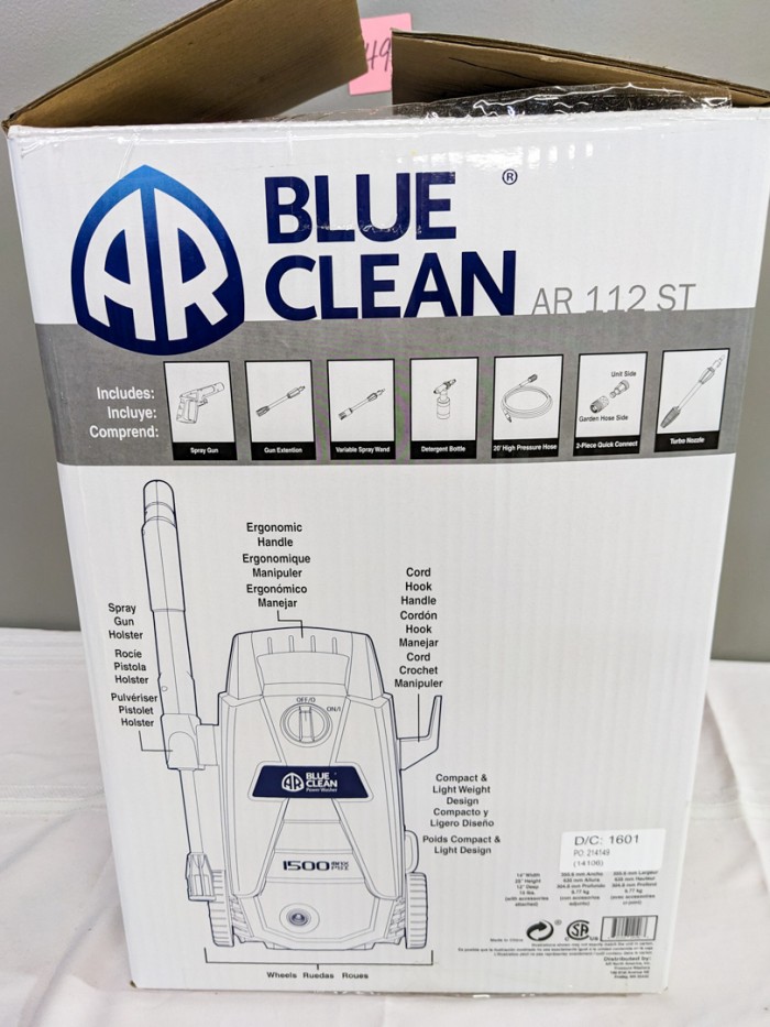 49. (NEW) AR Blue Clean Electric Pressure Washer - Image 2