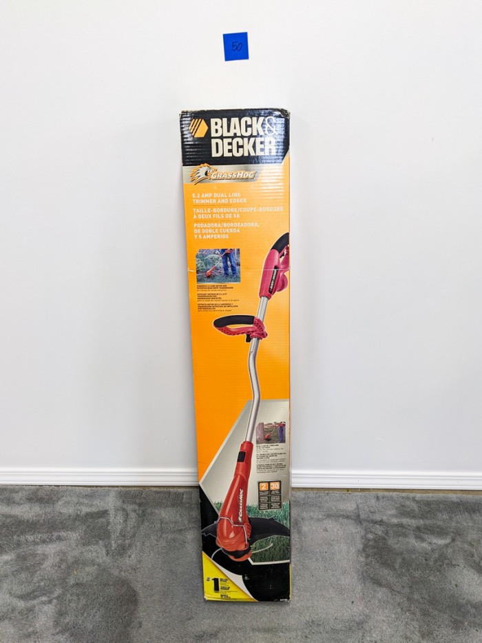 50. (NEW) Black + Decker Trimmer + Edger