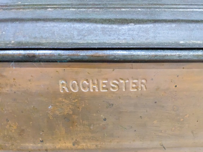 53. Rochester Copper Metal Broiler - Image 2