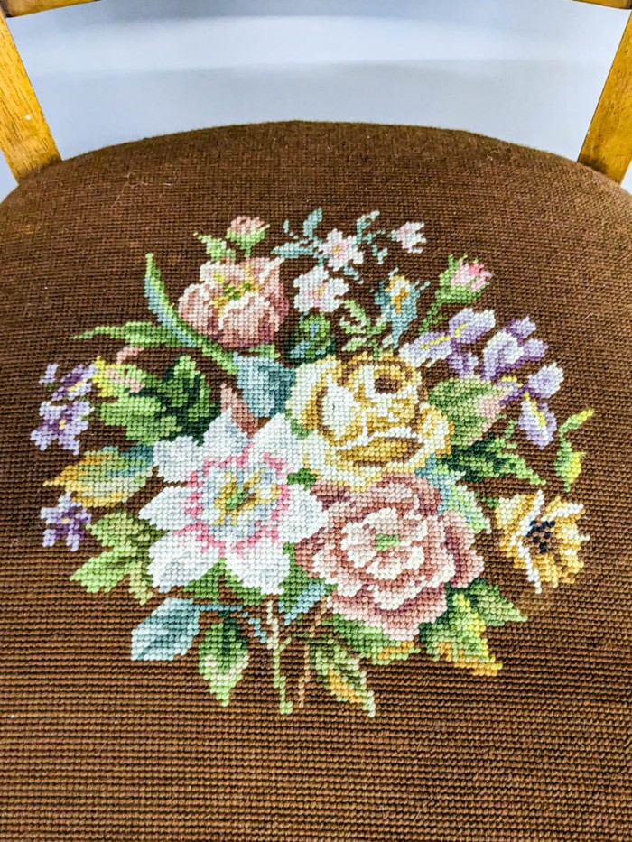 122. Needlepoint Armchair - Image 6