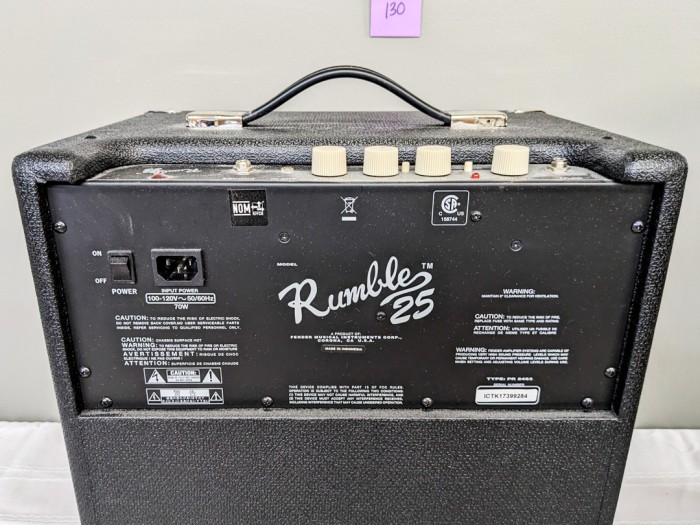 130. Fender Amplifier - Image 3