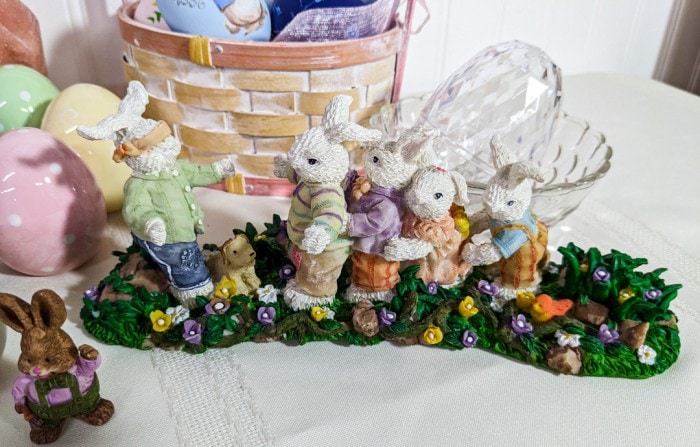 145. Egg Plate, Hand Painted Eggs + Easter Decor - Image 7