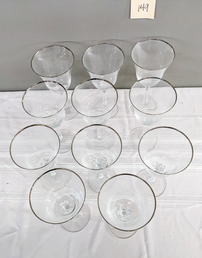 149. (11) Wine Glasses - Image 3