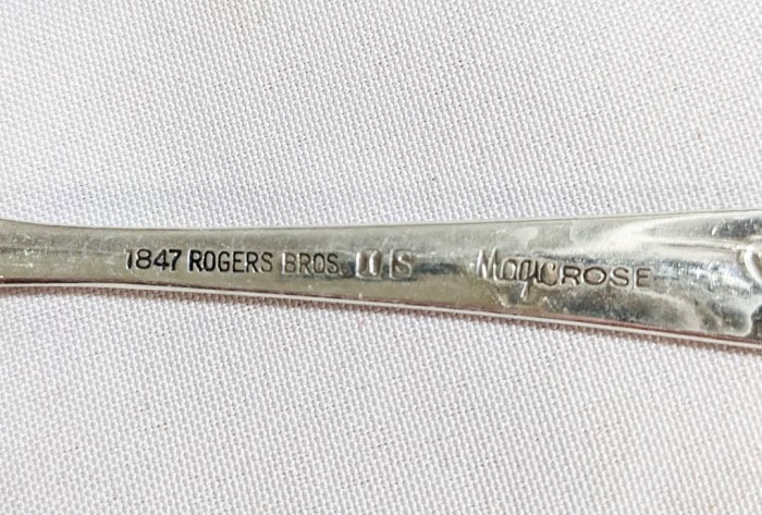 154. Rogers + Sons Flatware - (14) Dinner Forks, (14) Salad Forks, (15) Spoons, (8) Lg. Spoons, (14) Knives + (6) Serving Pcs. - Image 9