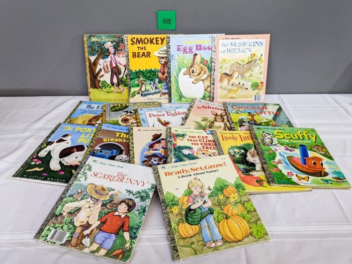 158. (17) Vintage Little Golden Books