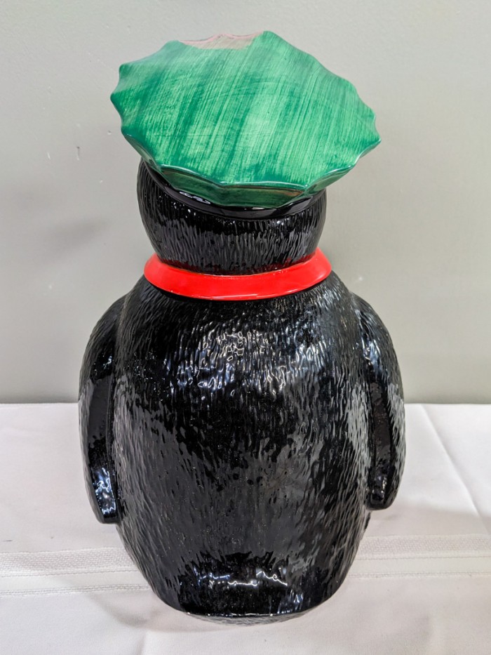 30. Coca Cola Penguin Cookie Jar + Corning Ware Teapot - Image 4