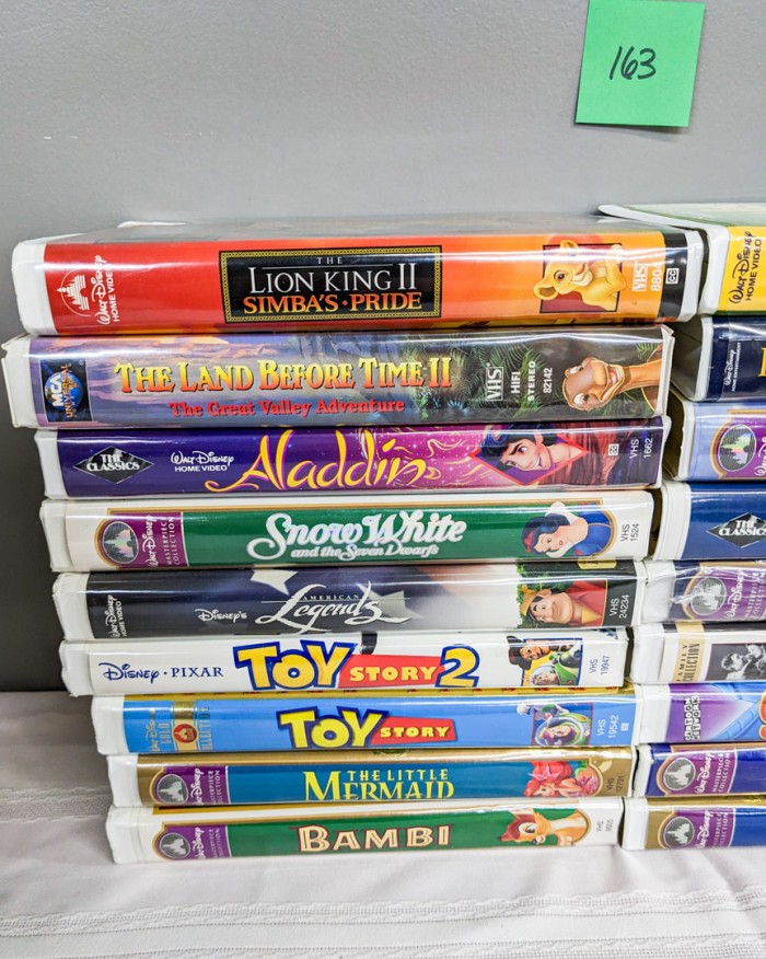 163. (18) Disney VHS Movies - Image 2