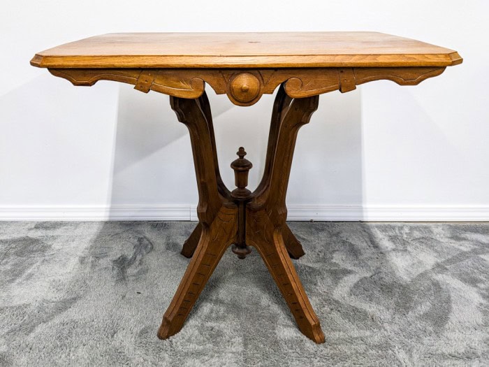 170. Antique Accent Table - Image 6