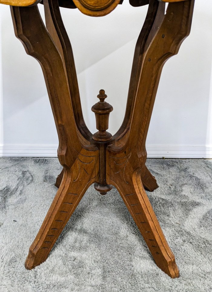 170. Antique Accent Table - Image 5