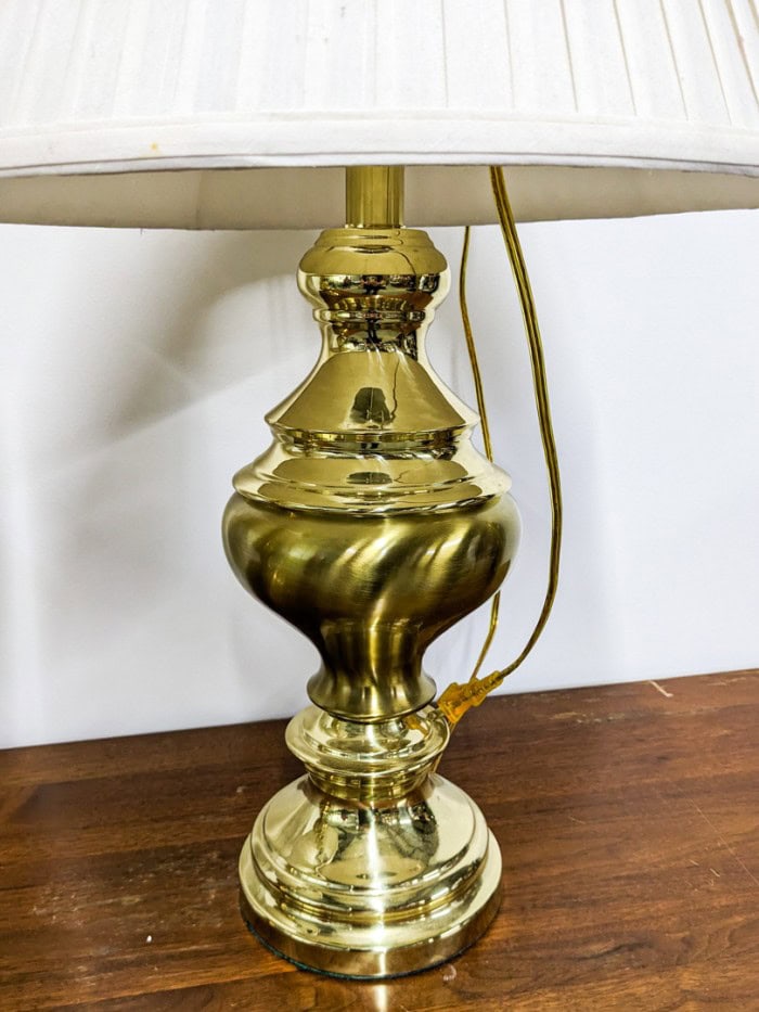 173. (2) 31" Brass Lamp - Image 3