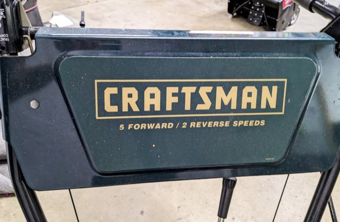 176. Craftsman Electric Start Snowblower - Image 4