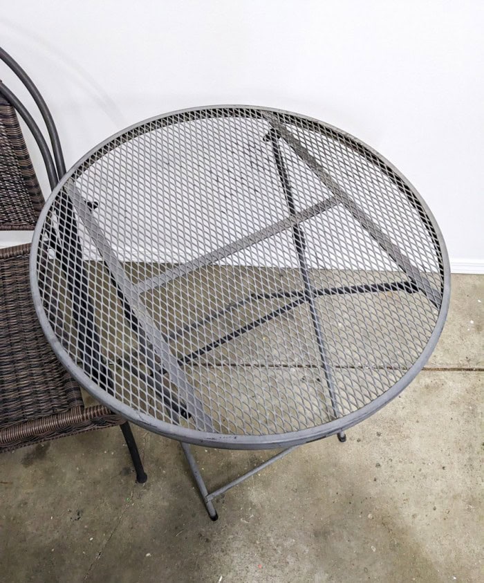 179. Folding Patio Table + Armchair - Image 3