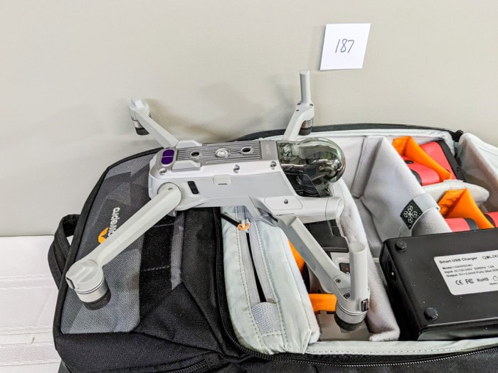 187. Mavic Drone w/ Accessories + Case - Image 2