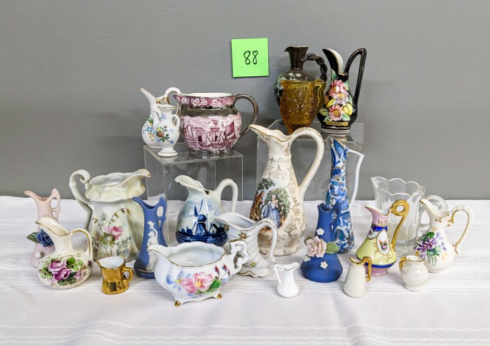 88. Collection of Mini Pitchers