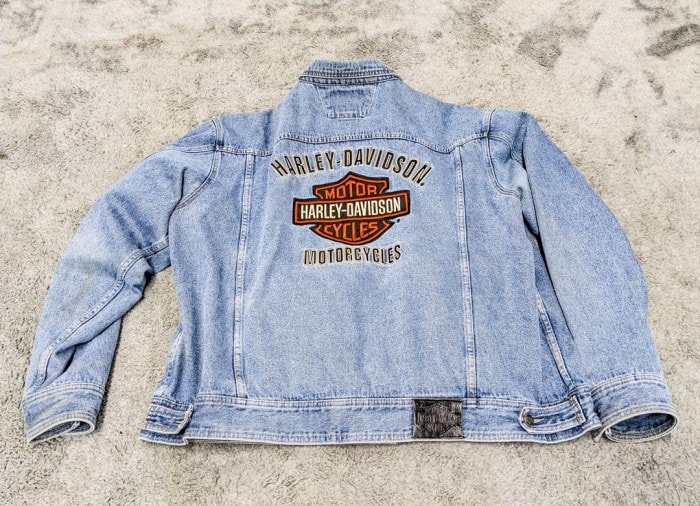 238. Harley Davidson Denim Jacket - Mens Size 3XL - Image 5