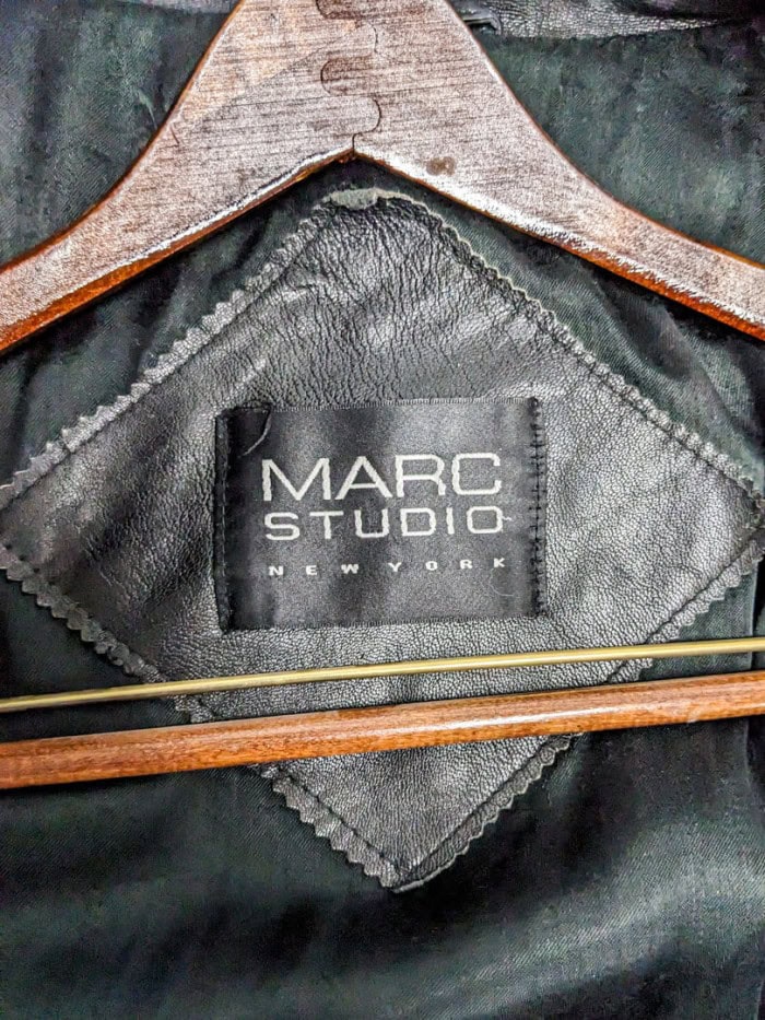 242. Marc Studio Leather Jacket - Men's Size 3XL - Image 3