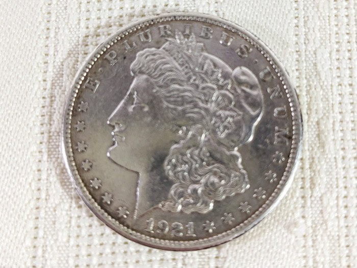 245. 1921 -S Morgan Silver Coin - Image 2