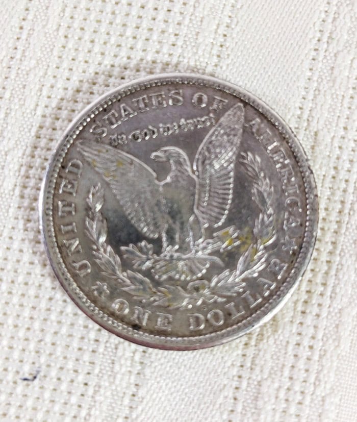 245. 1921 -S Morgan Silver Coin - Image 3