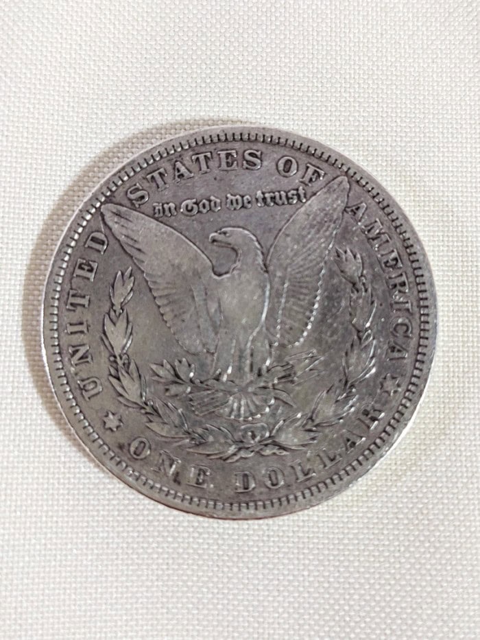 248. (2) Morgan Silver Coins (1921 + 1880) - Image 5