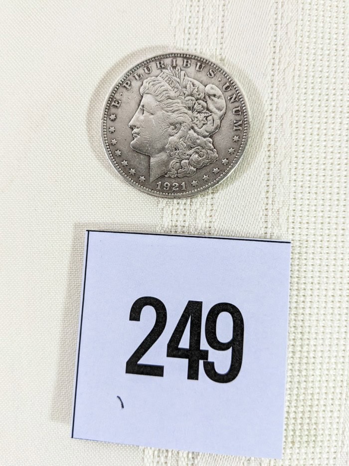 249. 1921 - S Morgan Silver Coin