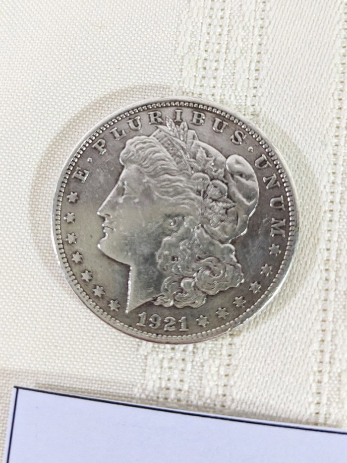 249. 1921 - S Morgan Silver Coin - Image 2